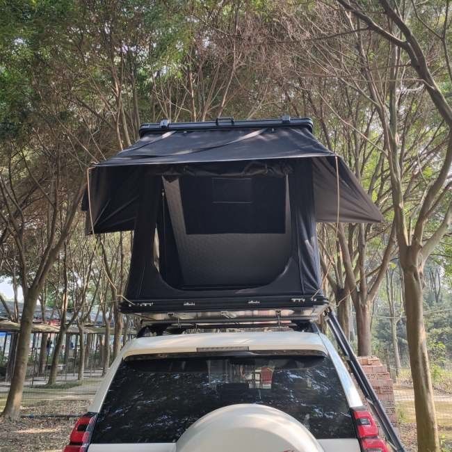 Clamshell Aluminum Roof Top Car Tent For SUV Pickup 210*132*150cm