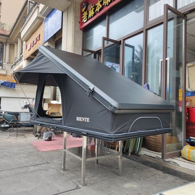 2-3 People Hard Shell Car Rooftop Tent For Van Jeep SUV Truck