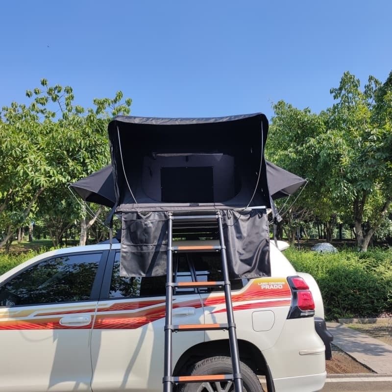 Hard Shell Aluminum Side Open Roof Top Tent 4 Season Sunproof Customazible