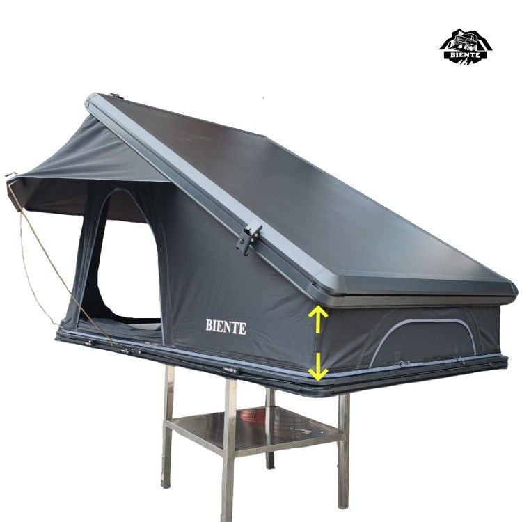 RTT Jeep SUV Automatic Roof Top Tent Hard Shell Car Tent Polyester Cotton