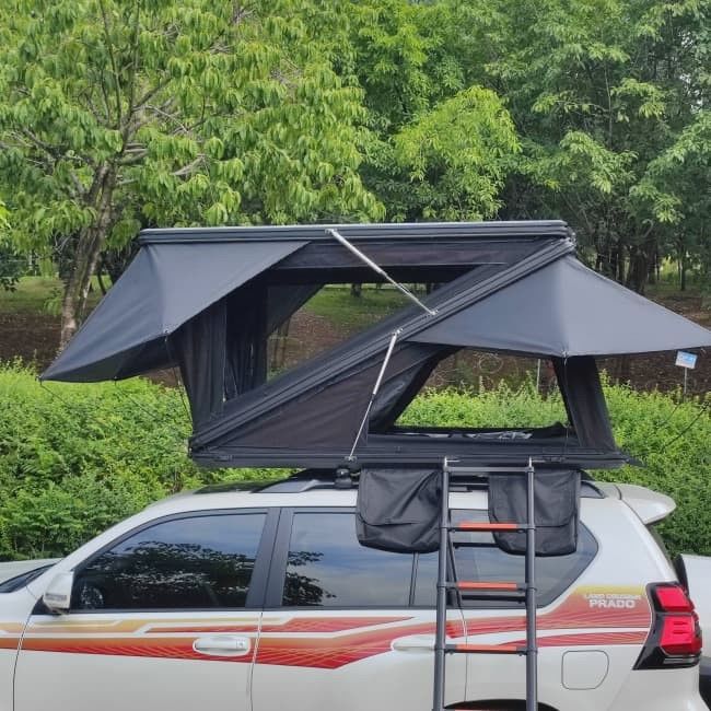 Waterproof Easy Install Aluminium Rooftop Tent For 4x4 Offroad Camping