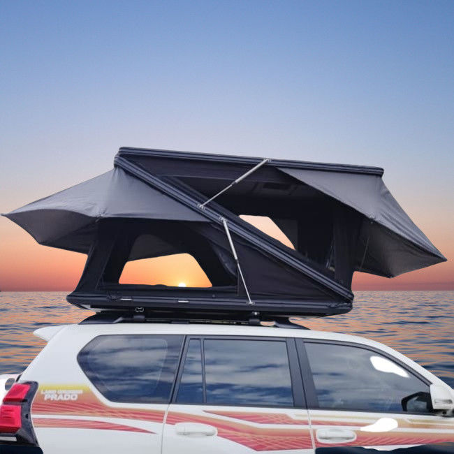 Quick Opening Polycotton Z Rooftop Tent With Waterproof Oxford Fabric