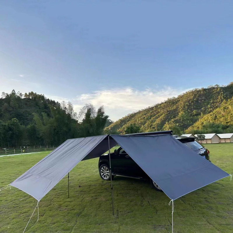 Aluminum Hardshell 4x4 Side Awnings Roof Rack Side Tent For Camping