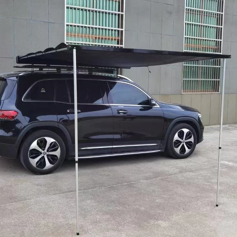 Outdoor Camping Car Side Awning With Side Walls For SUV Off Road