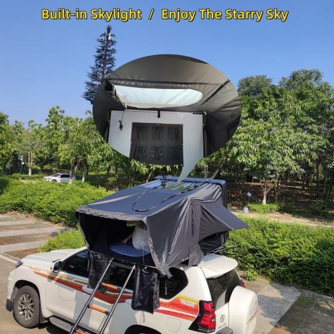 Outdoor Easy Install Side Open Roof Top Tent Customizable For Vehicles