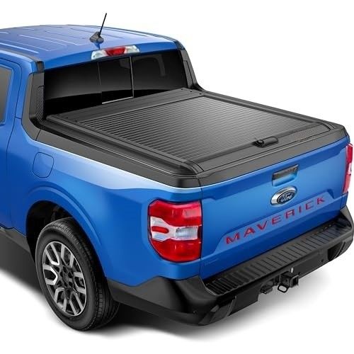 5.5-5.6 FT Truck Bed For Ford F-150 Retractable Hard Tonneau Cover