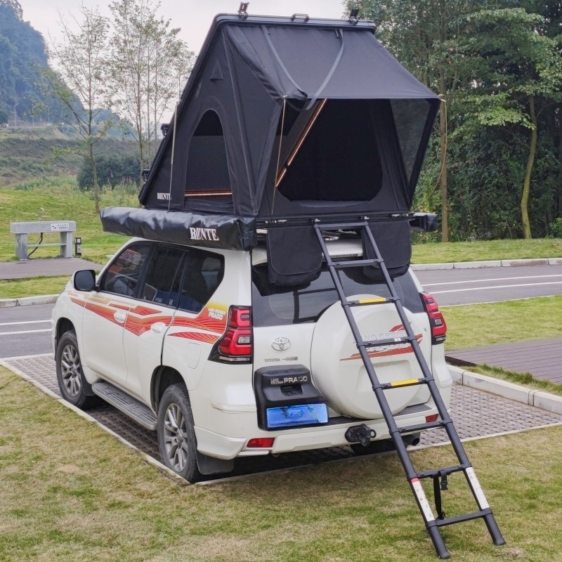 Aluminum Rooftop Tent 210x132cm 320G Polyester Cotton Waterproof