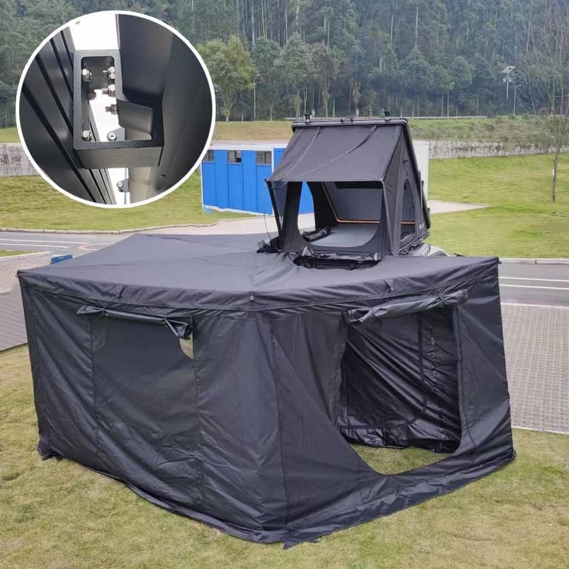 320G Oxford Cloth Triangle Rooftop Tent 210x153x150cm