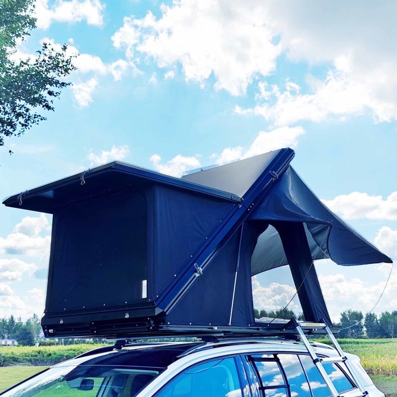 Hard Shell SUV Rooftop Tent 210x130cm Aluminum Alloy Waterproof