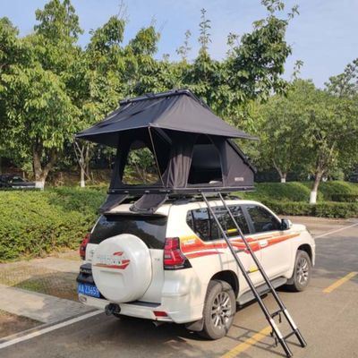Outdoor Camping Waterproof Car Rooftop Tent Aluminum With LED Lights