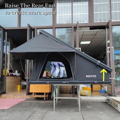 LED Light Aluminium Suv Rooftop Tent Camping Tent On Car Roof For SUV Truck Camping