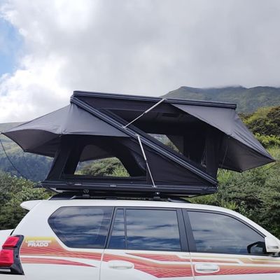 4x4 One Bedroom RTT Roof Top Tent Rooftop Clamshell Tent Rapid And Simple Setup