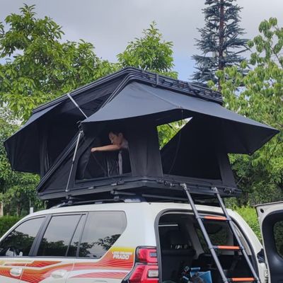 Overland XL Robust Z Rooftop Tent With 2.3m Telescopic Ladder