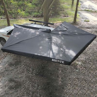 Automatic Opening Free Standing 270 Degree Vehicle Awning Sun Canopy
