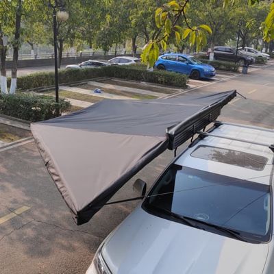 280G Polycotton Aluminum 180 Degree Awning With Mounting Accessories