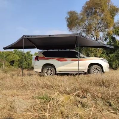5-6 People Free Standing 180 Degree Car Awning For Outdoor Camping