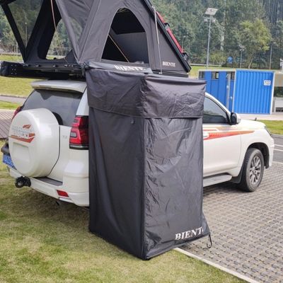 Overland Waterproof Camping Shower Tent With Lights Fast Open