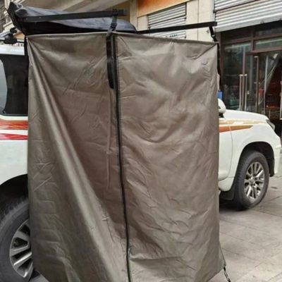 PVC Soft Shell Camping Shower Tent For Outdoor Camping With Roof