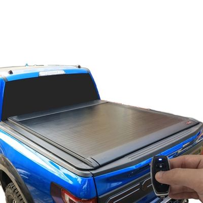 Matte Black Pickup Bed Covers Electric Power Retractable Truck Bed Tonneau Cover For Dodge Ram
