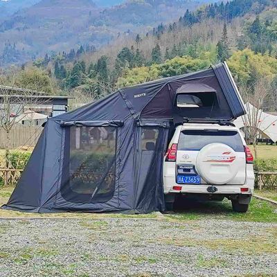 2025 New Anti-UV Side Open Hard Shell Vehicle Roof Top Tent Spacious Camping Tent